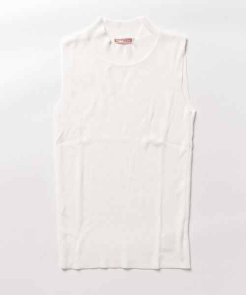 NinaetLina（ニナエリナ）の「ノースリーブニットプルオーバー（Tシャツ/カットソー・レディース・ブラウン系その他/グリーン/グレー/ホワイト/ブラック・FREE）」の10枚目の写真