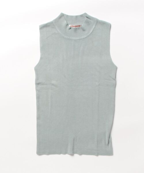 NinaetLina（ニナエリナ）の「ノースリーブニットプルオーバー（Tシャツ/カットソー・レディース・ブラウン系その他/グリーン/グレー/ホワイト/ブラック・FREE）」の12枚目の写真