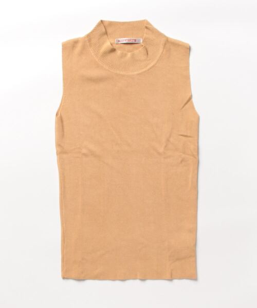 NinaetLina（ニナエリナ）の「ノースリーブニットプルオーバー（Tシャツ/カットソー・レディース・ブラウン系その他/グリーン/グレー/ホワイト/ブラック・FREE）」の13枚目の写真