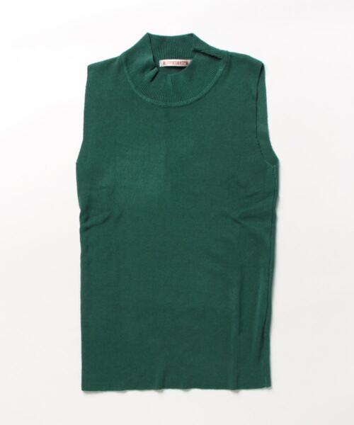 NinaetLina（ニナエリナ）の「ノースリーブニットプルオーバー（Tシャツ/カットソー・レディース・ブラウン系その他/グリーン/グレー/ホワイト/ブラック・FREE）」の14枚目の写真