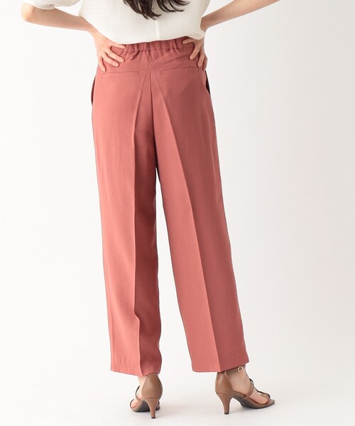 OPAQUE.CLIP（オペークドットクリップ）の「◆セットアップ対応　落ち感マリンパンツ【洗濯機洗い可】（その他パンツ・レディース・ライトベージュ/ネイビー/ライトグリーン/レンガ・36/38/40/42）」の8枚目の写真