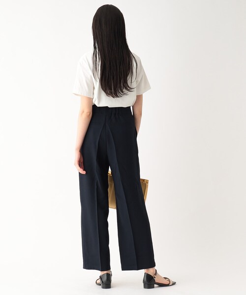 OPAQUE.CLIP（オペークドットクリップ）の「◆セットアップ対応　落ち感マリンパンツ【洗濯機洗い可】（その他パンツ・レディース・ライトベージュ/ネイビー/ライトグリーン/レンガ・36/38/40/42）」の12枚目の写真