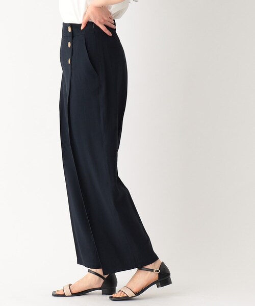 OPAQUE.CLIP（オペークドットクリップ）の「◆セットアップ対応　落ち感マリンパンツ【洗濯機洗い可】（その他パンツ・レディース・ライトベージュ/ネイビー/ライトグリーン/レンガ・36/38/40/42）」の14枚目の写真