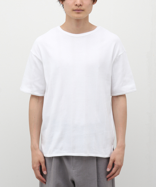 MILLER（ミラー）の「【MILLER / ミラー】別注 ストライプ Tシャツ（Tシャツ/カットソー・メンズ・ブラック/ホワイト・SMALL/MEDIUM/LARGE）」の4枚目の写真