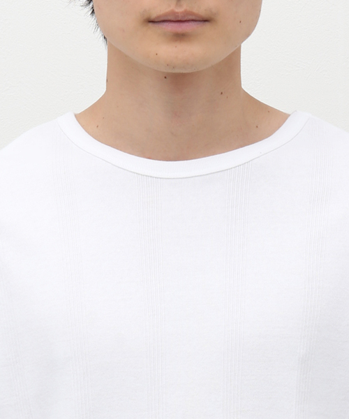 MILLER（ミラー）の「【MILLER / ミラー】別注 ストライプ Tシャツ（Tシャツ/カットソー・メンズ・ブラック/ホワイト・SMALL/MEDIUM/LARGE）」の14枚目の写真