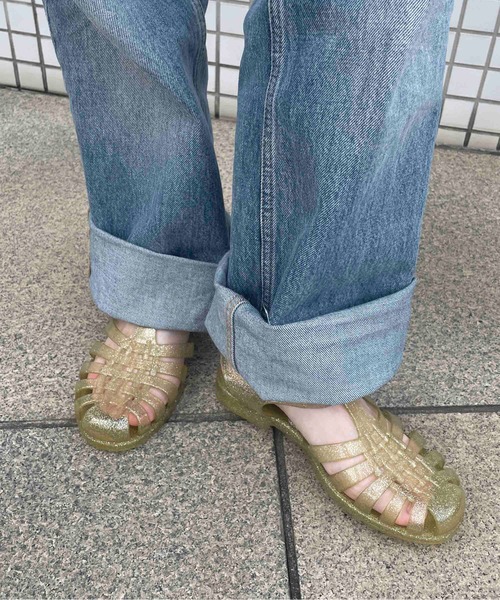 Casselini(キャセリーニ)の「MEDEUSE PVCグルカサンダル(サンダル・レディース・シルバー/ブルー/ミント/ゴールド/オレンジ/ピンク/ブロンズ・36/37/38/39)」の10枚目の写真