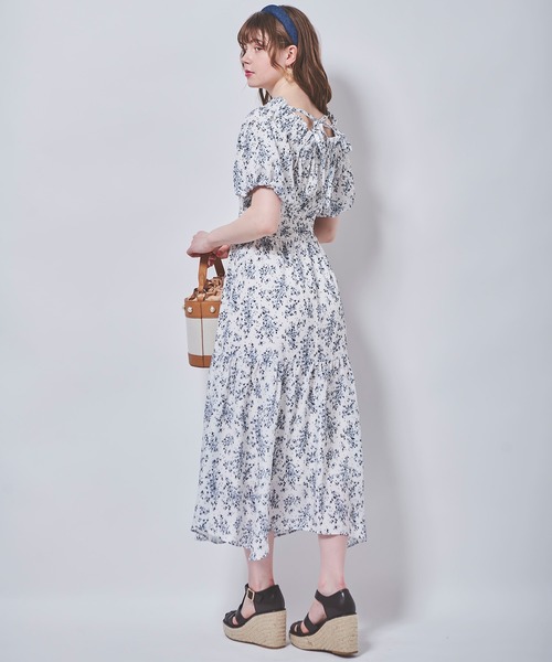 Ai様☆モルモット服 小花柄ワンピース２点&ヘタリボンヘアバンド２点 冷感小花柄サイドリボンシフォンワンピース – moncheri