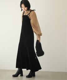 RAY CASSIN | ベロアマーメイドキャミワンピース(ワンピース)