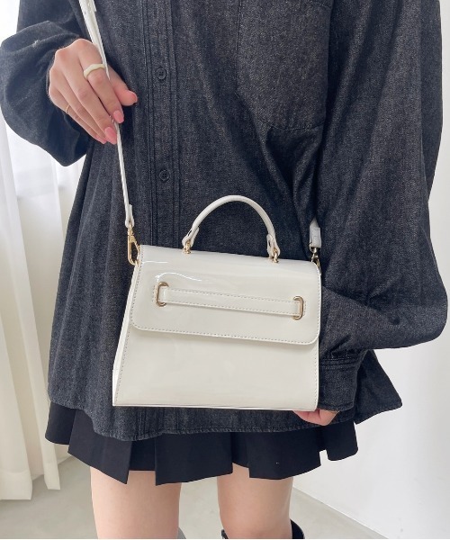 Heather（ヘザー）の「エナメルショルダーBAG 963094（ショルダー