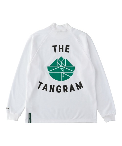 TANGRAM（タングラム）の「PIN FLAG AIR MOCKNECK TEE（Tシャツ/カットソー・メンズ・チャコール/ブラック/ホワイト・XS/S/M/L/XL）」の2枚目の写真