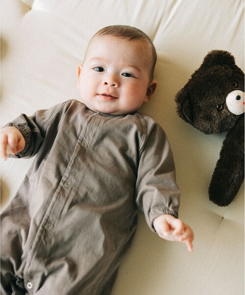 こども ビームス / Daily Organic 2way ロンパース（45～80cm）（ロンパース）｜こども ビームス（コドモビームス）