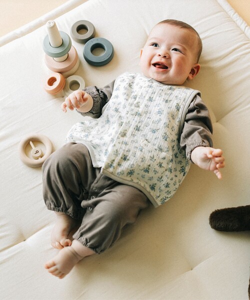 こども ビームス / Daily Organic 2way ロンパース（45～80cm）（ロンパース）｜こども ビームス（コドモビームス）