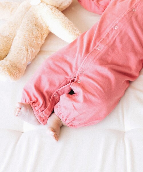 こども ビームス（コドモビームス）の「Daily Organic 2way ロンパース（45～80cm）（ロンパース・キッズ・ナチュラル/ラベンダー/ブラウン系その他2/レッド系その他/ブラック系その他3/イエロー/レッド系その他3/ブルー系その他4・60-70cm/70-80cm/45-55cm）」の11枚目の写真