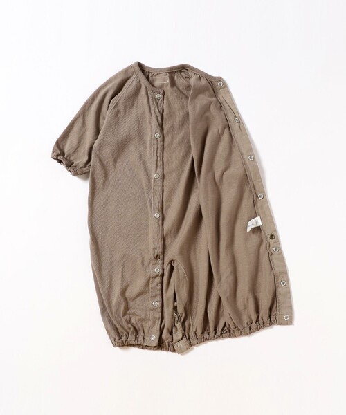 こども ビームス（コドモビームス）の「Daily Organic 2way ロンパース（45～80cm）（ロンパース・キッズ・ナチュラル/ラベンダー/ブラウン系その他2/レッド系その他/ブラック系その他3/イエロー/レッド系その他3/ブルー系その他4・60-70cm/70-80cm/45-55cm）」の22枚目の写真