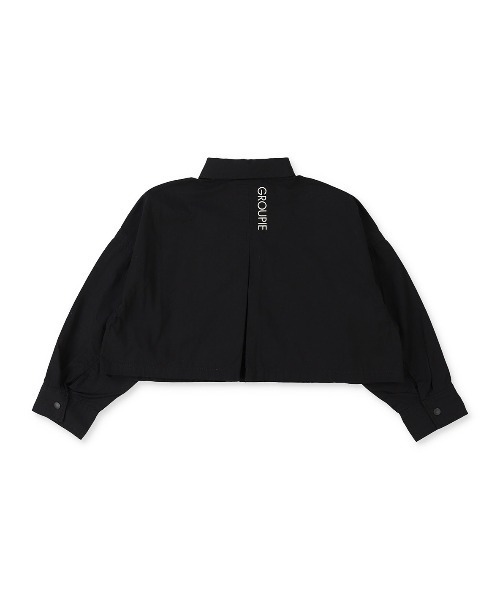 GROOVY COLORS(グルービーカラーズ)の「ローン SHORT シャツ(シャツ/ブラウス・キッズ・ブラック/カーキ・110/120)」の4枚目の写真