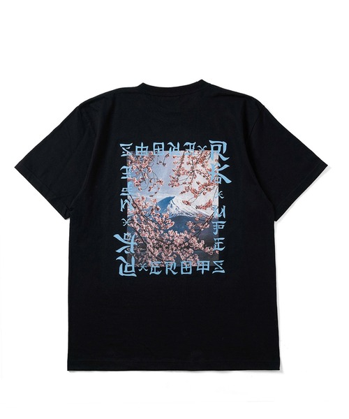 MFC STORE（エムエフシーストア）の「RK × MFC STORE Mt. Fuji / SAKURA S/S TEE（Tシャツ/カットソー・メンズ・ブラック/ネイビー/ホワイト・S/M/L/XL/XXL）」の15枚目の写真