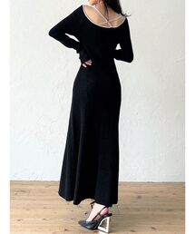 RESEXXY | コルセットデザインニットワンピース(ワンピース)