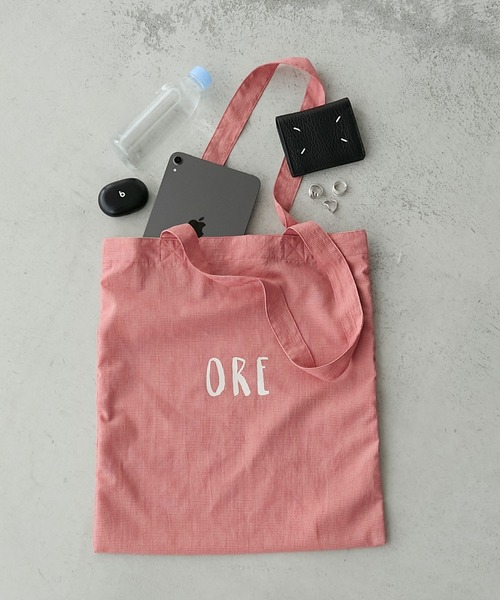 forksy.（フォルクシー）の「【forksy.】アソートシンプルロゴトートバッグ（トートバッグ・レディース・ブラック系/ホワイト系/ブラウン系/ブルー/ピンク系/グリーン系/レッド系・FREE）」の7枚目の写真