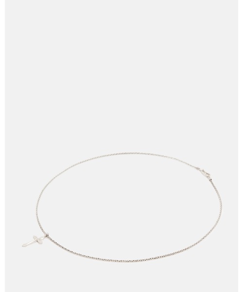 ALLSAINTS（オールセインツ）の「KADE CROSS STERLING SILVER NECKLACE | KADE クロス スターリング シルバー ネックレス（ネックレス・メンズ・シルバー系その他・ONE SIZE）」の7枚目の写真