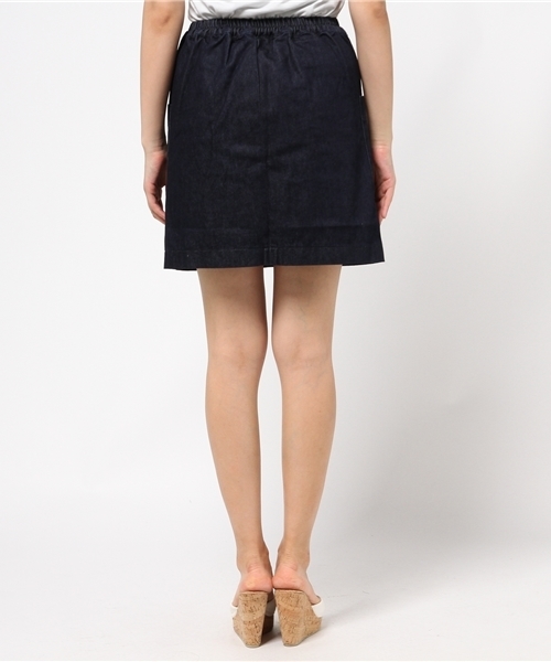 Chico（チコ）の「イージーデニムポケットSK（スカート・レディース・ネイビー・FREE）」の5枚目の写真