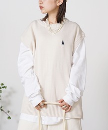 U.S. POLO ASSN./ユーエスポロアッスン クルーニットベスト