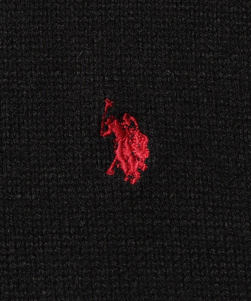 U.S. POLO ASSN.(ユーエスポロアッスン)の「U.S. POLO ASSN./ユーエスポロアッスン クルーニットベスト(ベスト・メンズ・ベージュ/グリーン/イエロー/ネイビー/アイボリー/ブラック・S/LL/M/L)」の11枚目の写真