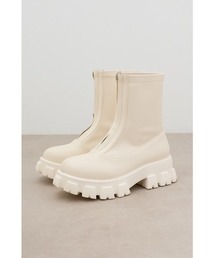 AZUL by moussy | チャンキーソールフロントジップブーツ(ブーツ)
