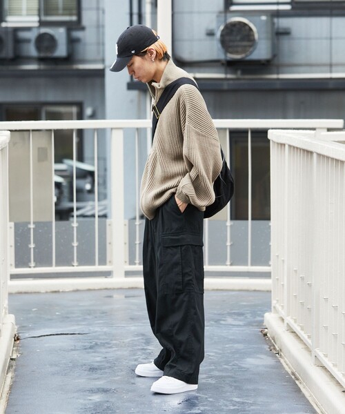 FREAK'S STORE（フリークスストア）の「FREAK’S STORE/フリークスストア バルーンシルエット カーゴパンツ/ワイドパンツ/ビックシルエット/6ポケットパンツ/カーゴポケット（カーゴパンツ・メンズ・ブラック/オリーブ/グリーン系その他/その他9・MEDIUM/LARGE）」の7枚目の写真