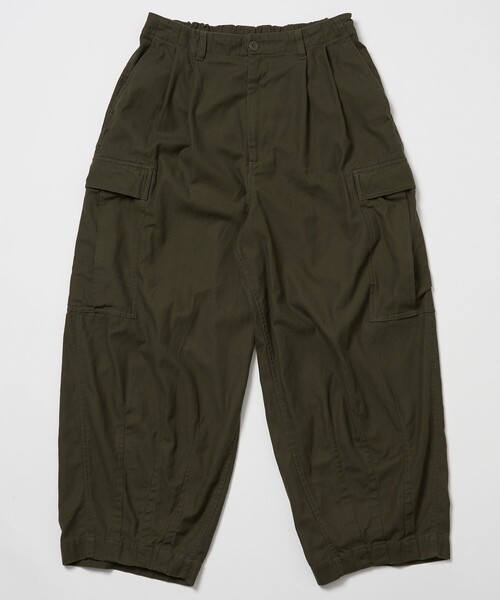 FREAK'S STORE（フリークスストア）の「FREAK’S STORE/フリークスストア バルーンシルエット カーゴパンツ/ワイドパンツ/ビックシルエット/6ポケットパンツ/カーゴポケット（カーゴパンツ・メンズ・ブラック/オリーブ/グリーン系その他/その他9・MEDIUM/LARGE）」の20枚目の写真