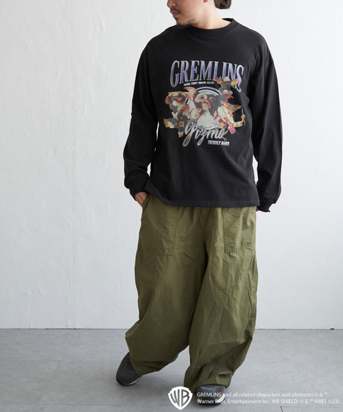 VENCEEXCHANGE（ヴァンスエクスチェンジ）の「GREMLINS グレムリン コラージュプリントロンT（Tシャツ/カットソー・メンズ・イエロー/パープル系/ホワイト/ブラック・M/L）」の17枚目の写真