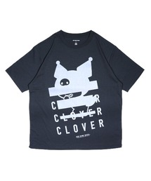 sanrio（サンリオ）の「クロミ/KUROMI CLOVER Tシャツ/サンリオキャラクターズ コラボ（Tシャツ/カットソー）」