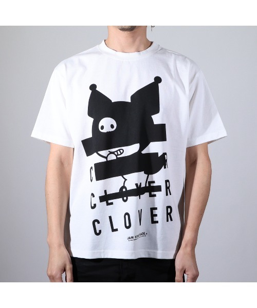 sanrio（サンリオ）の「クロミ/KUROMI CLOVER Tシャツ/サンリオ