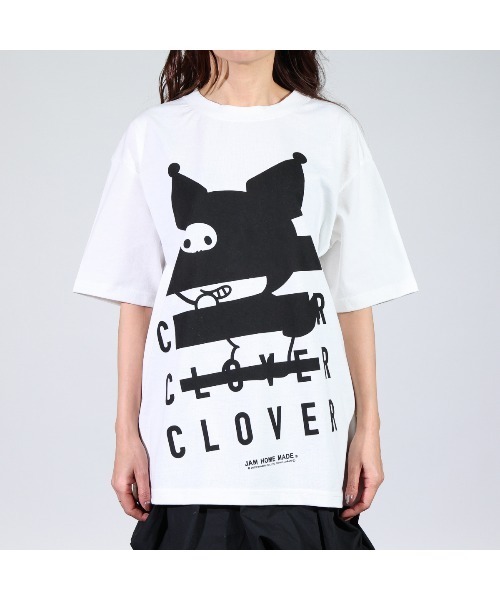 sanrio（サンリオ）の「クロミ/KUROMI CLOVER Tシャツ/サンリオ