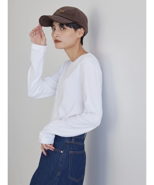 AMERICAN HOLIC(アメリカンホリック)の「Daily クルーネックカットプルオーバー(Tシャツ/カットソー・レディース・オフホワイト/ブルー系その他/ブラック/ブラック系その他4・L/M/S)」の17枚目の写真