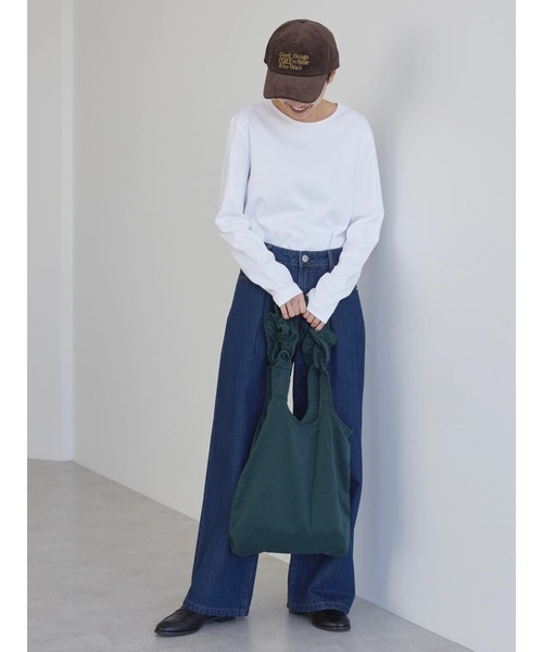 AMERICAN HOLIC(アメリカンホリック)の「Daily クルーネックカットプルオーバー(Tシャツ/カットソー・レディース・オフホワイト/ブルー系その他/ブラック/ブラック系その他4・L/M/S)」の22枚目の写真