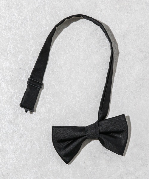 NANO universe（ナノユニバース）の「「ESSENTIAL LINE」フォーマルブラックボウタイ（ネクタイ・メンズ・ブラック・FREE）」の4枚目の写真