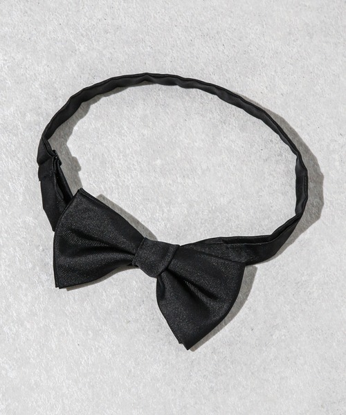 NANO universe（ナノユニバース）の「「ESSENTIAL LINE」フォーマルブラックボウタイ（ネクタイ・メンズ・ブラック・FREE）」の10枚目の写真