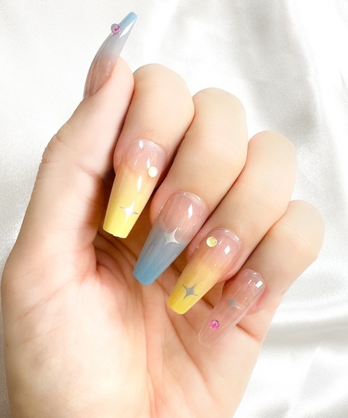 DiamondHearts（ダイヤモンドハーツ）の「ハンド ネイルチップシール 貼るだけ（ネイルシール/ネイルチップ・レディース・B/G/I/C/E/F/A/H/P/M/N/O/S/Q/K/J/R/T/U/D・FREE）」の7枚目の写真