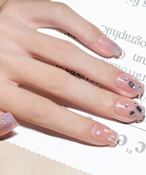 DiamondHearts（ダイヤモンドハーツ）の「ハンド ネイルチップシール 貼るだけ（ネイルシール/ネイルチップ・レディース・B/G/I/C/E/F/A/H/P/M/N/O/S/Q/K/J/R/T/U/D・FREE）」の11枚目の写真