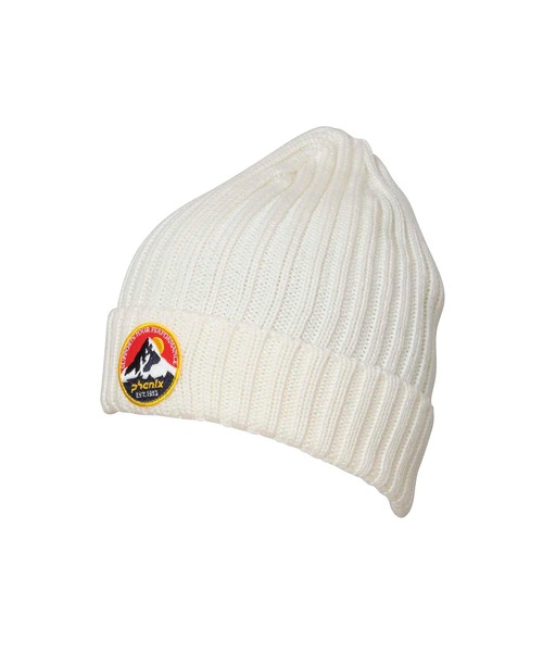 phenix(フェニックス)の「phenix(フェニックス)Time Space Knit Hat メンズ/スキーウェア/ニット帽/キャップ/ビーニー(ニットキャップ/ビーニー・メンズ・カーキ/ホワイト/オレンジ/ブラック/ブルー/ネイビー/ベージュ・ONE SIZE)」の2枚目の写真