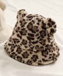 クマ耳ボアハット