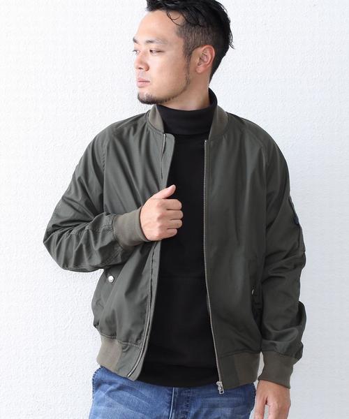 coen(コーエン)の「MA-1(MA-1・メンズ・ネイビー/オフホワイト/オリーブ・MEDIUM/X-LARGE/SMALL/LARGE)」の5枚目の写真