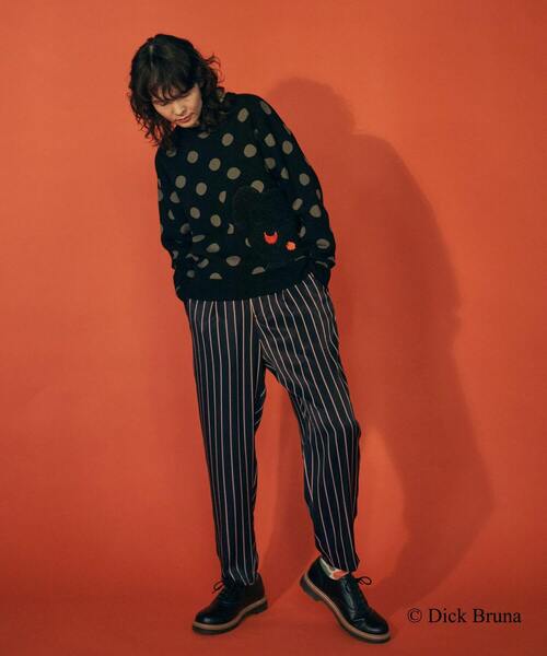 FRAPBOIS(フラボア)の「ブラック・ベア ニット(ニット/セーター・レディース・ブラック・1/2)」の11枚目の写真