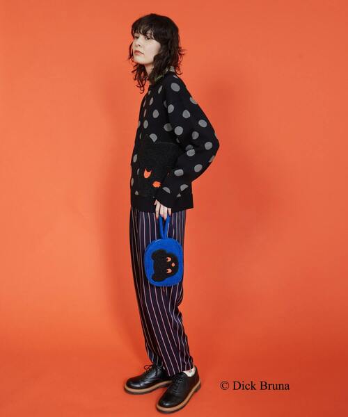 FRAPBOIS(フラボア)の「ブラック・ベア ニット(ニット/セーター・レディース・ブラック・1/2)」の14枚目の写真