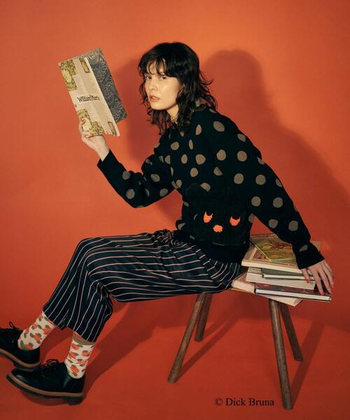 FRAPBOIS(フラボア)の「ブラック・ベア ニット(ニット/セーター・レディース・ブラック・1/2)」の16枚目の写真