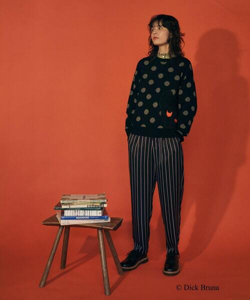 FRAPBOIS(フラボア)の「ブラック・ベア ニット(ニット/セーター・レディース・ブラック・1/2)」の17枚目の写真