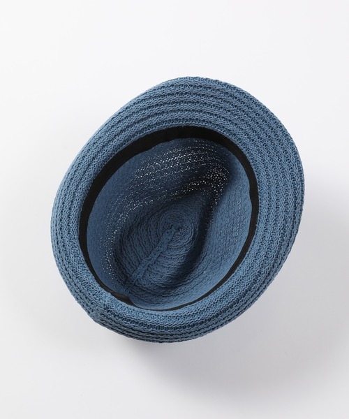 MEN'S BIGI(メンズビギ)の「BRAIDED HAT(ハット・メンズ・ブラック/ブルー・FREE)」の8枚目の写真