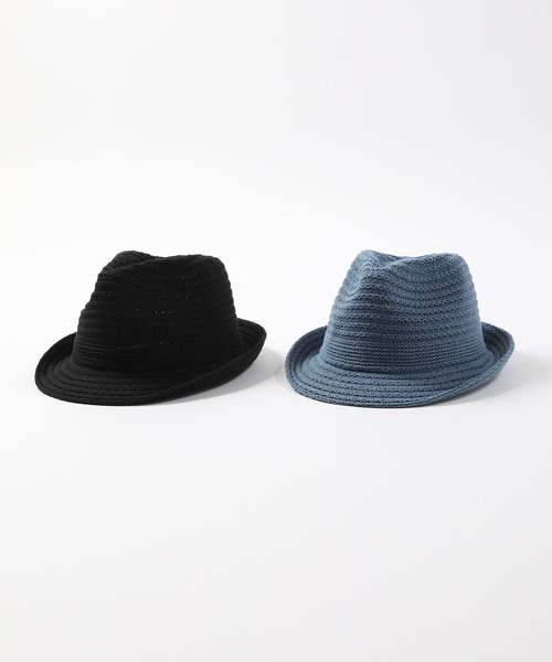 MEN'S BIGI(メンズビギ)の「BRAIDED HAT(ハット・メンズ・ブラック/ブルー・FREE)」の11枚目の写真
