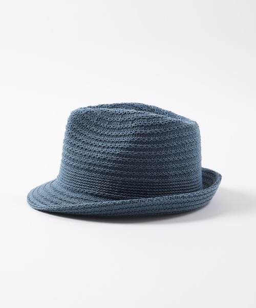 MEN'S BIGI(メンズビギ)の「BRAIDED HAT(ハット・メンズ・ブラック/ブルー・FREE)」の6枚目の写真