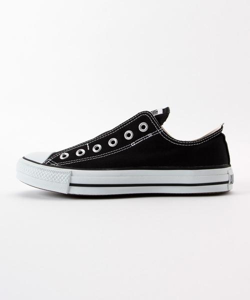 SHIPS for women(シップスフォーウィメン)の「CONVERSE: ALL STAR SLIP ON(スニーカー・レディース・ホワイト/ブラック・35/30/50/40/25/45)」の4枚目の写真